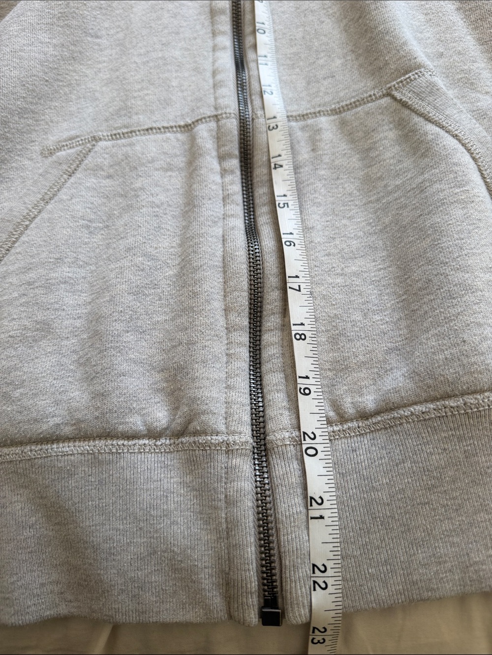 Polo by Ralph Lauren Light Gray Zip-Up Sweater - Picture 5 of 6